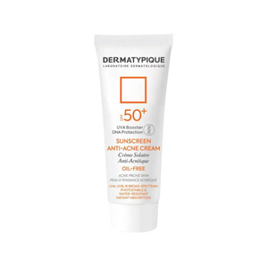 کرم ضد آفتاب ضد جوش بی رنگ SPF50 درماتیپیک مناسب پوست چرب و مختلط